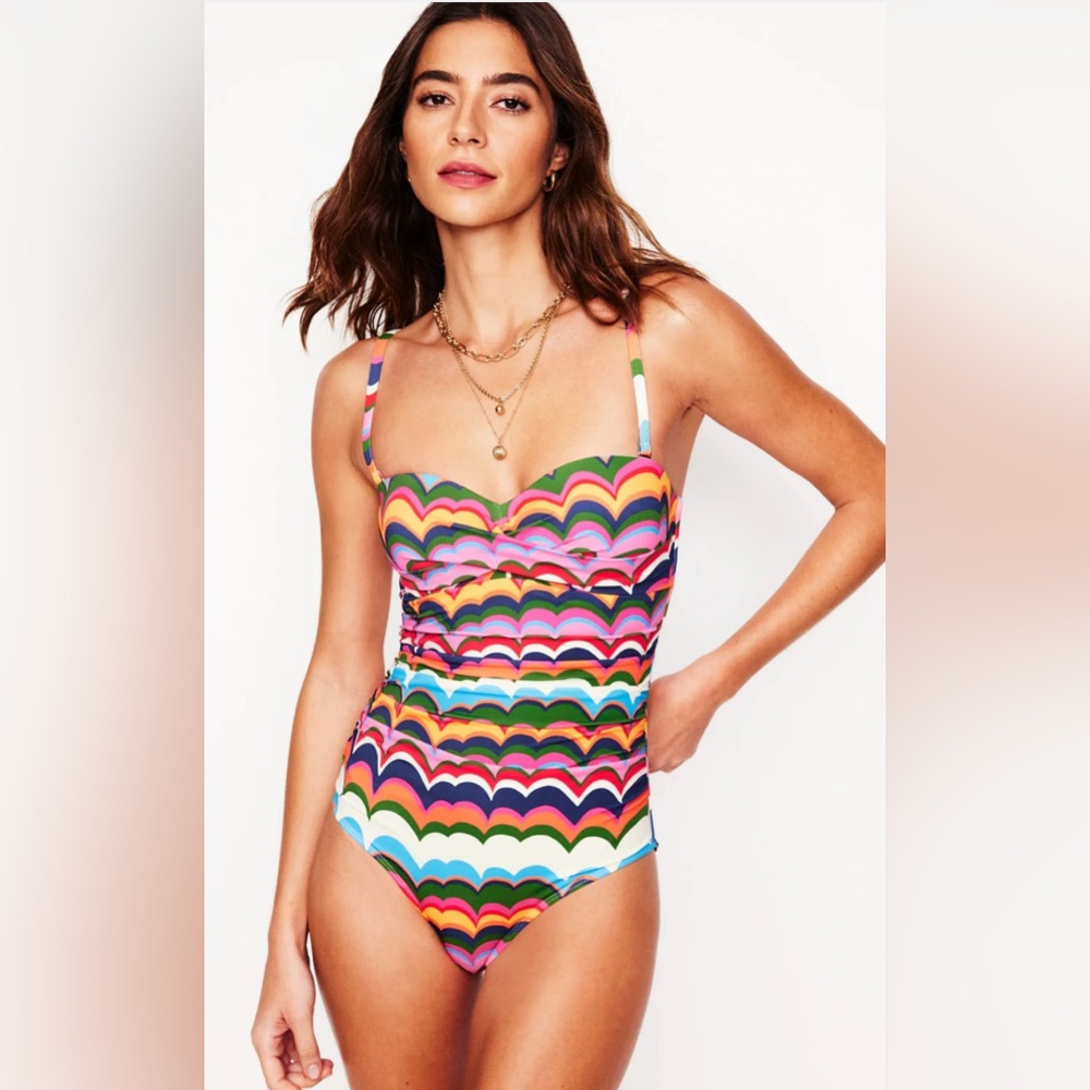 Boden Andros Twist Front Swimsuit